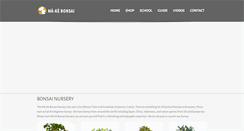 Desktop Screenshot of makebonsai.com