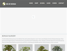 Tablet Screenshot of makebonsai.com